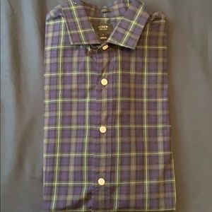 JCrew dress shirt in plaid